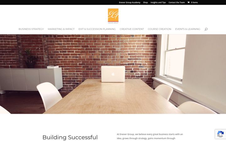 Screenshot of enevergroup.com.au