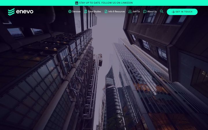 Screenshot του enevo.co.uk