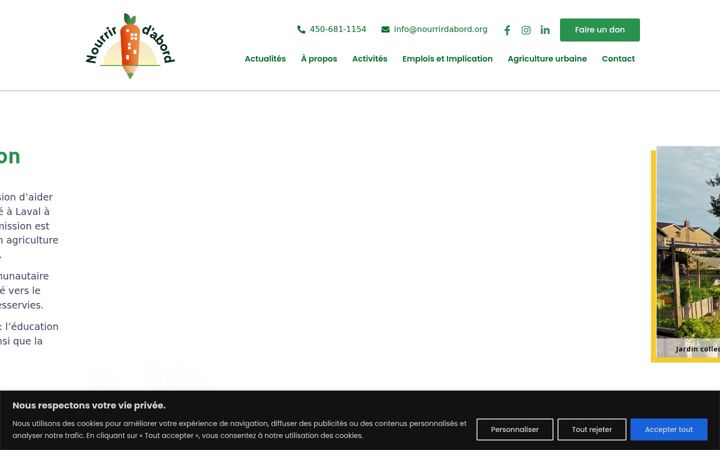 Screenshot stránky enfantdabord.org
