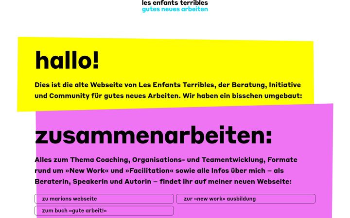 Screenshot of enfants-terribles.org