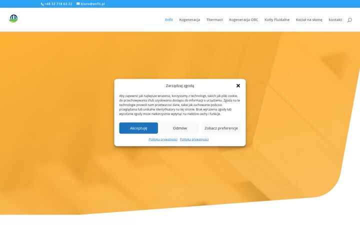 Screenshot of enfit.pl