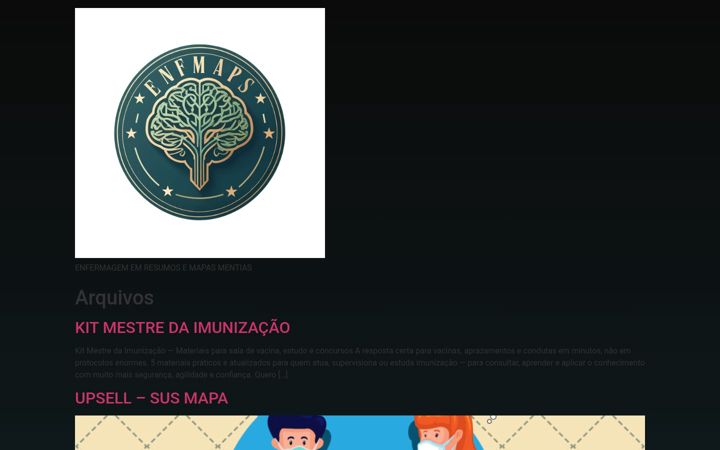 Screenshot von enfmaps.com.br