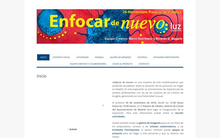 Screenshot of enfocardenuevo.com