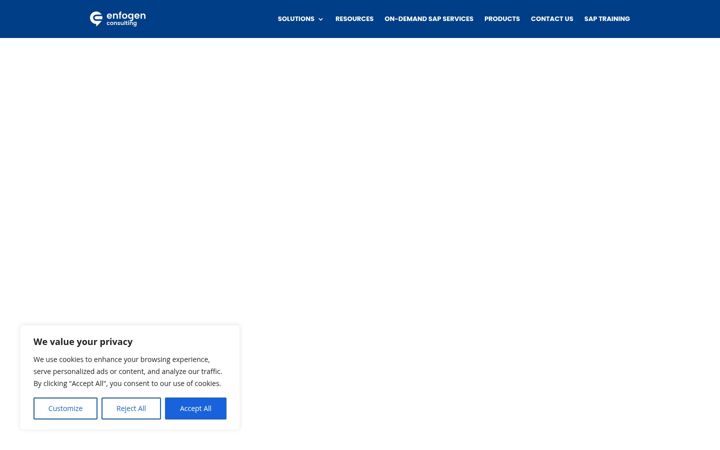 Screenshot of enfogenconsulting.com