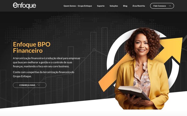 Screenshot von enfoquebpofinanceiro.com.br