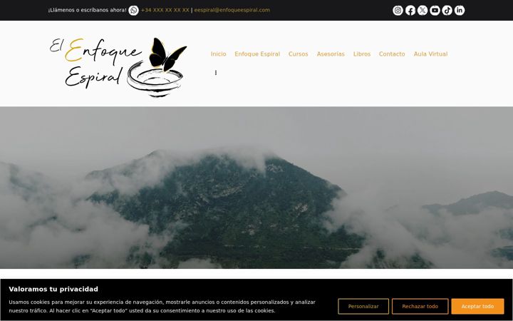 Screenshot of enfoqueespiral.com