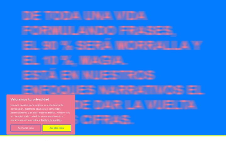 Screenshot of enfoquesaudaces.com