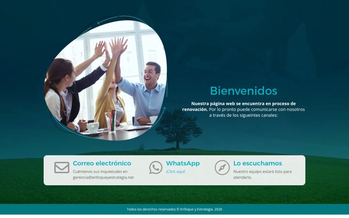 Screenshot of enfoqueyestrategia.com