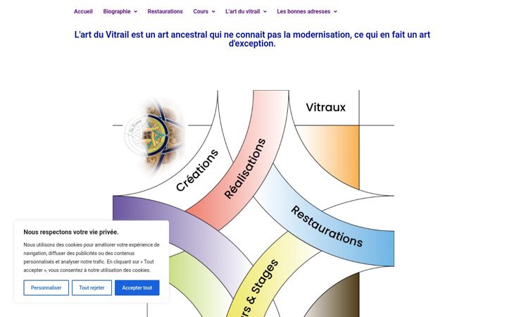 Screenshot of enformedevitrail.fr