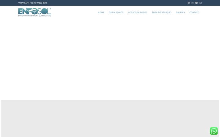 Screenshot von enfosol.com.br