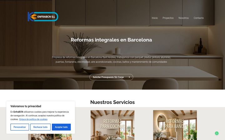 Екранна снимка на enfrabcnconstrucciones.es
