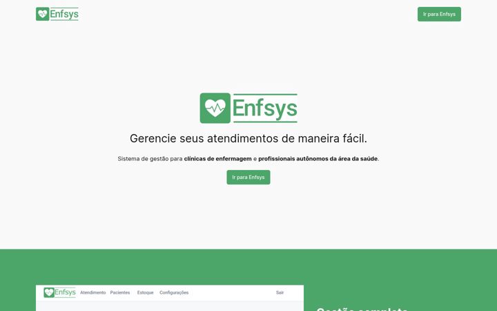 Screenshot von enfsys.com.br