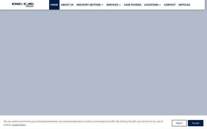 Screenshot of eng-cad.com