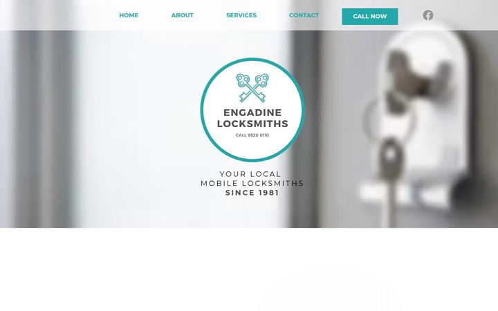 Screenshot of engadinelocksmiths.com.au