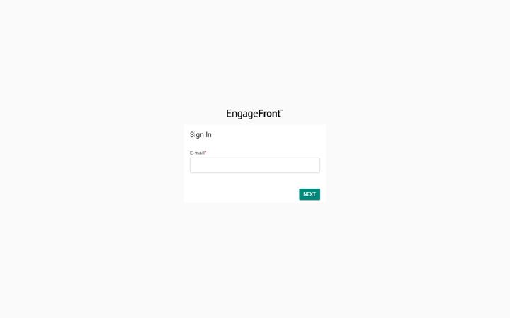 Screenshot of engagefront.com