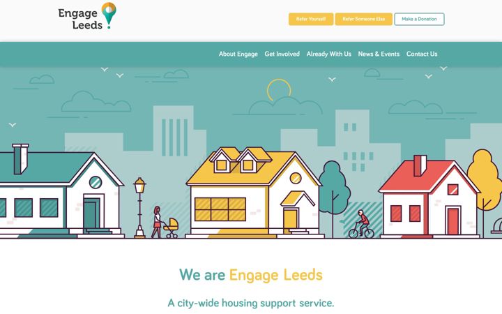 Screenshot of engageleeds.org.uk
