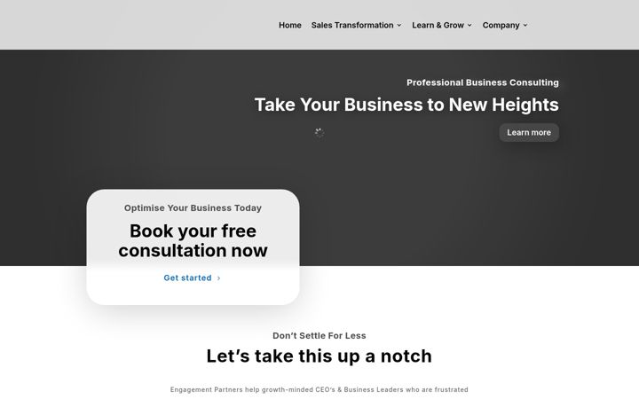 Screenshot of engagementpartners.com.au