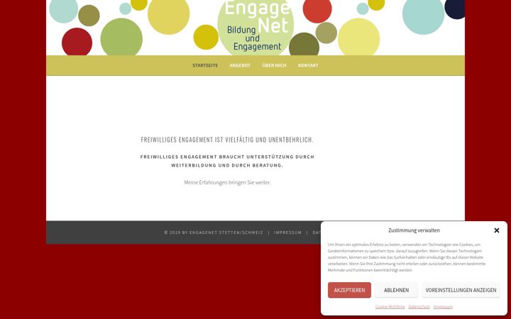 Ekrānuzņēmums no engagenet.ch