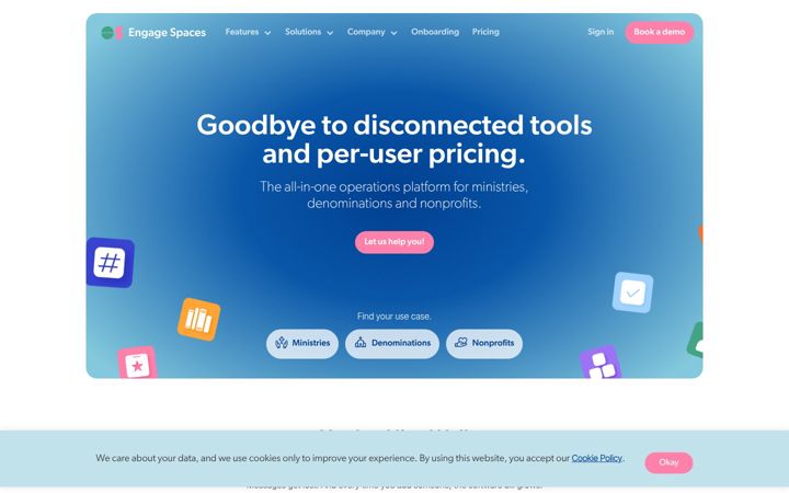 Screenshot of engagespaces.com