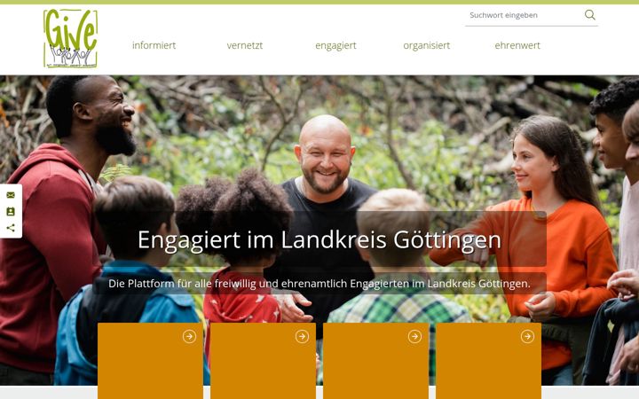 Screenshot of engagiert-im-landkreisgoettingen.de