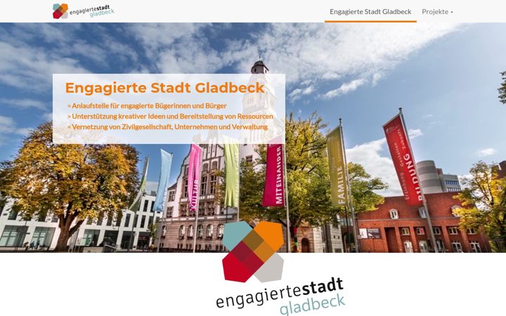 Screenshot di engagiert-in-gladbeck.de