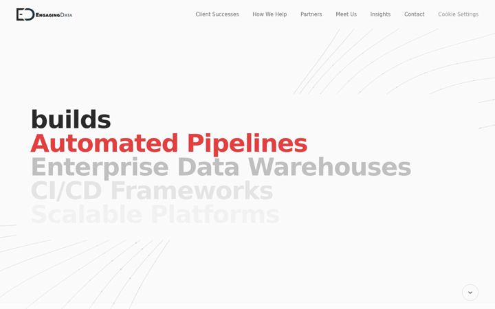 Screenshot of engagingdata.co.uk