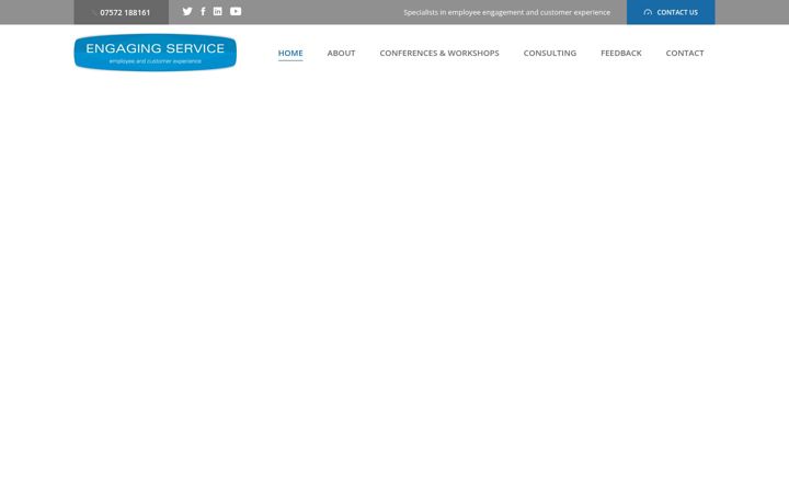 Screenshot of engagingservice.com