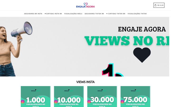 Screenshot von engajaagora.com.br