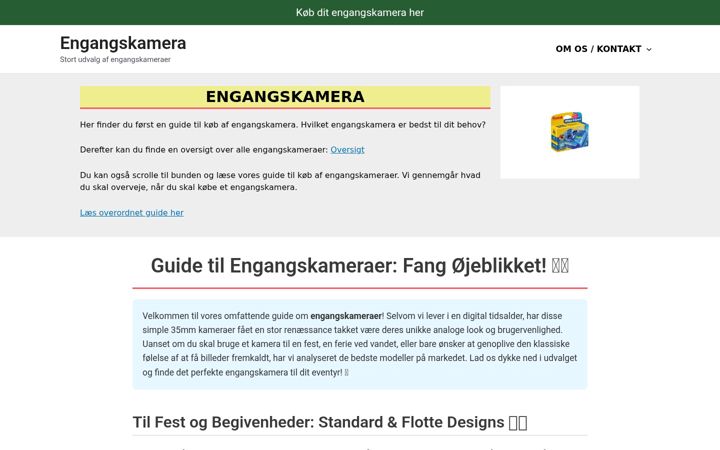 Képernyőkép: engangskamera.dk