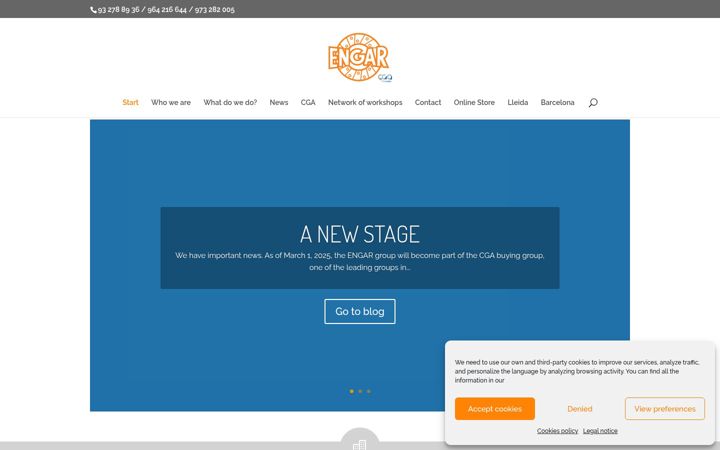 Screenshot of engar.es