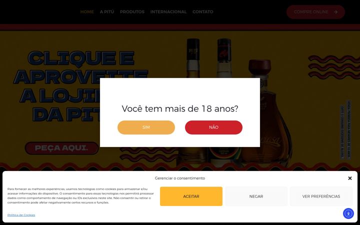 Screenshot von engarrafamentopitu.com.br