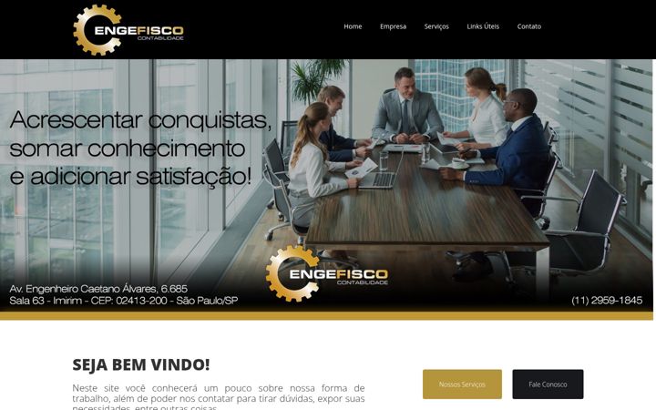 Screenshot von engefisco.com.br