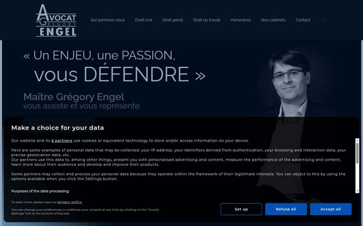 Screenshot of engel-gregory-avocat.fr