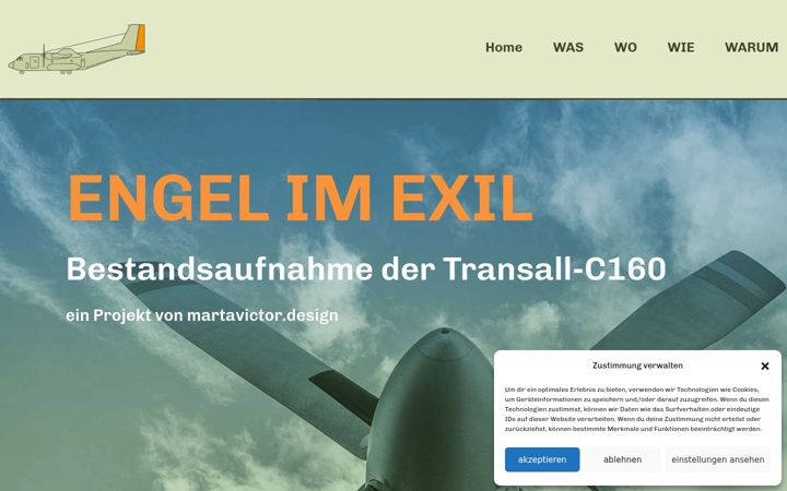 Captură de ecran a engel-im-exil.de