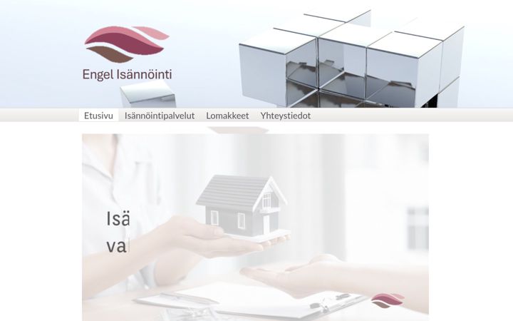 Screenshot of engel-isannointi.com