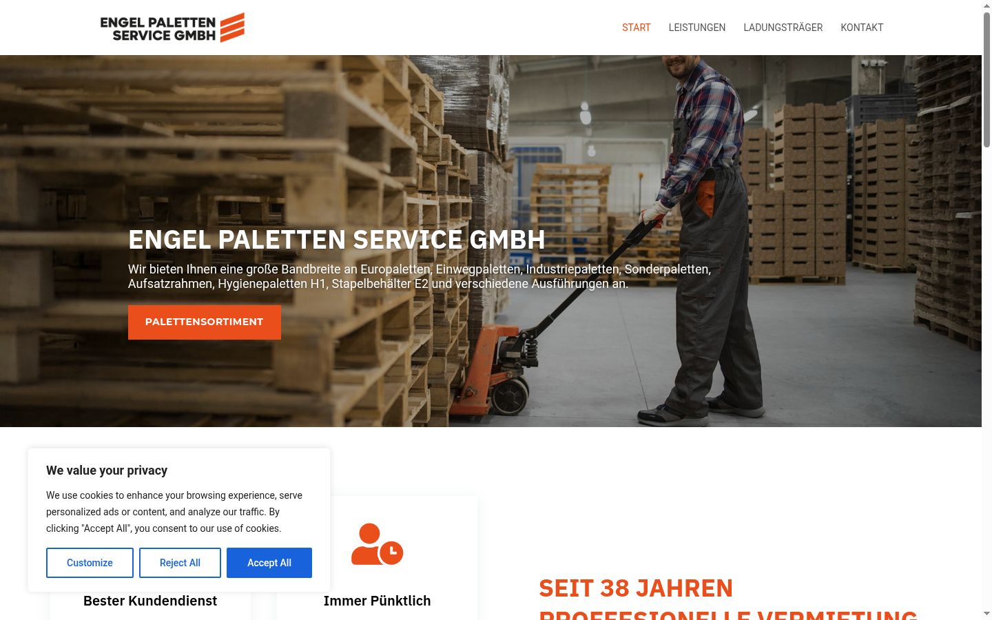 Screenshot tal-banner tal-kunsens muri qabel kwalunkwe interazzjoni