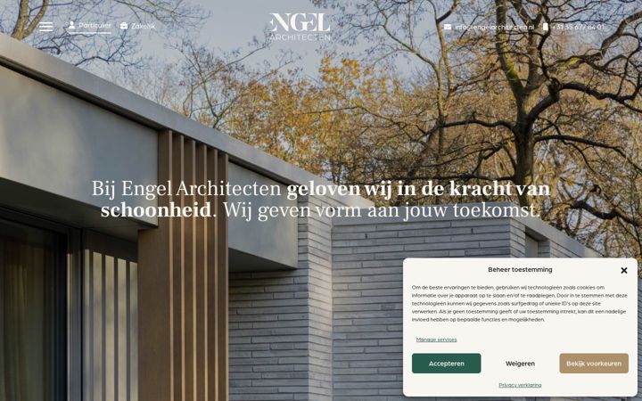Screenshot του engelarchitecten.nl