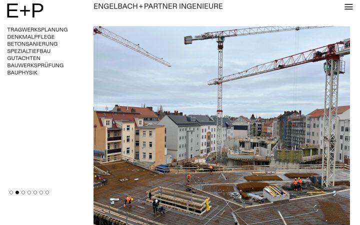 Skjermbilde av engelbach-ingenieure.de