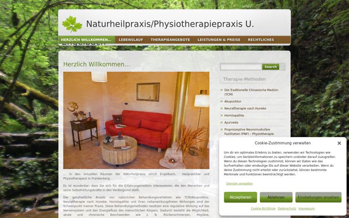 Screenshot of engelbach.biz