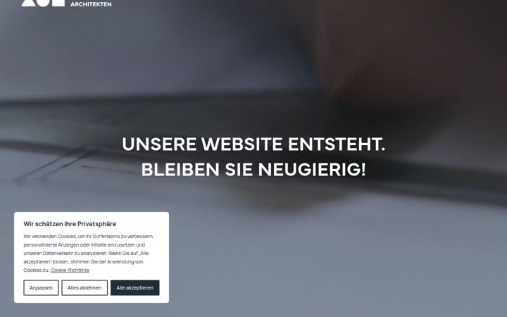 Ekraanipilt saidist engelen-architekten.de