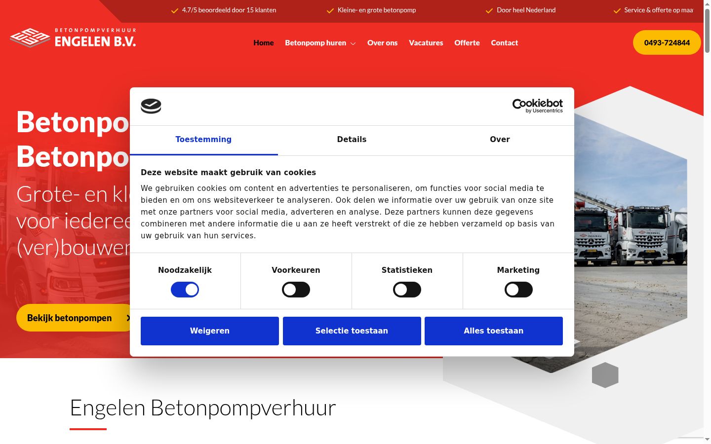 Sutikimo reklamjuostės, rodytos prieš bet kokią sąveiką, ekrano kopija