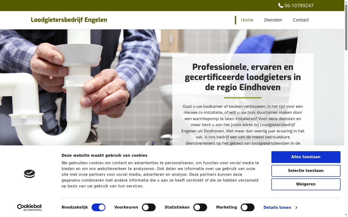 Sutikimo reklamjuostės, rodytos prieš bet kokią sąveiką, ekrano kopija