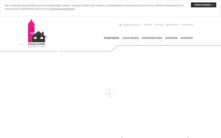 Screenshot of engelhard-hausverwaltung.de