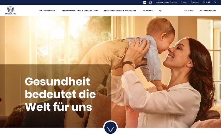 Screenshot of engelhard.de