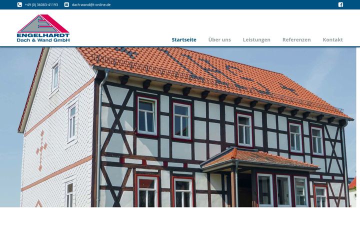 Screenshot of engelhardt-dach-wand.de