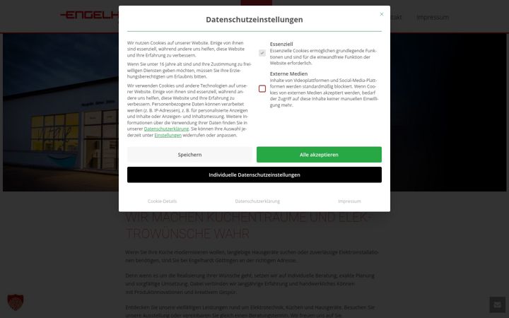 Screenshot of engelhardt-goettingen.de