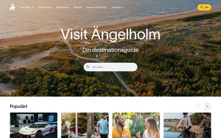 Screenshot of engelholm.com