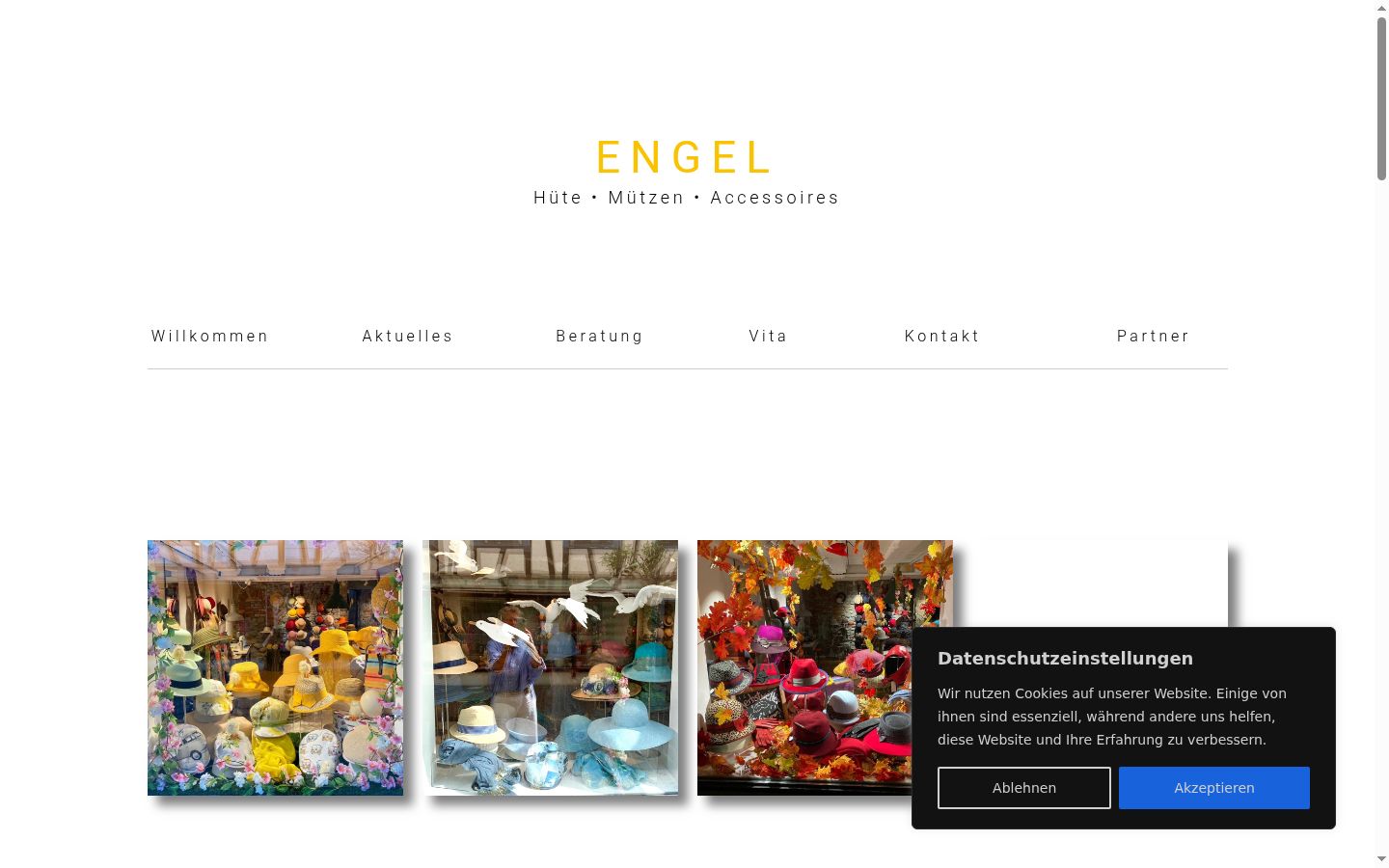 Screenshot tal-banner tal-kunsens muri qabel kwalunkwe interazzjoni