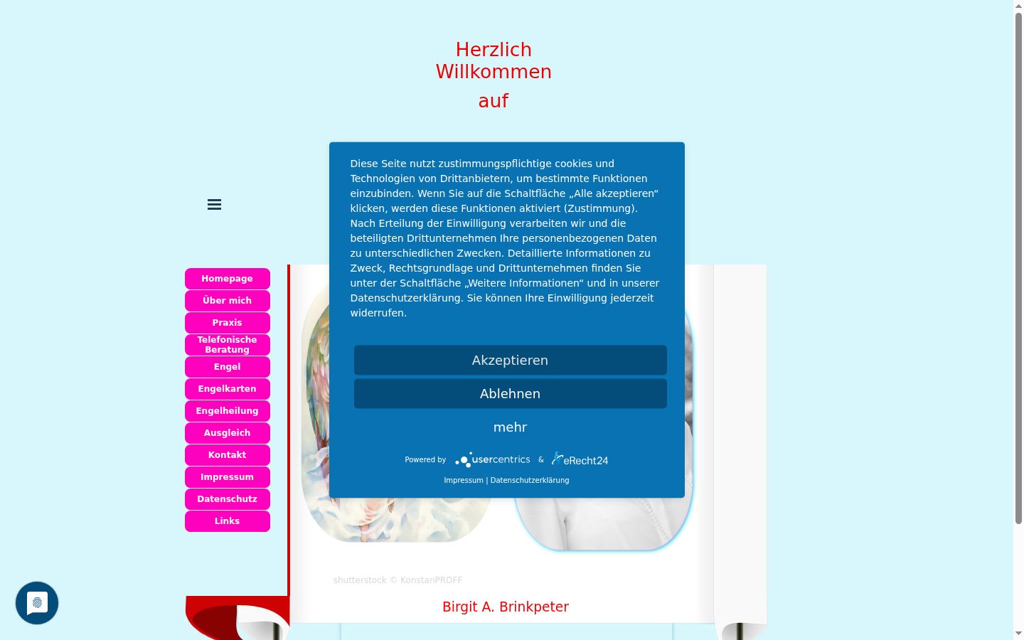 Screenshot van de toestemmingsbanner zoals getoond vóór enige interactie