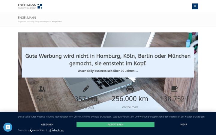 Screenshot of engelmann-design.de